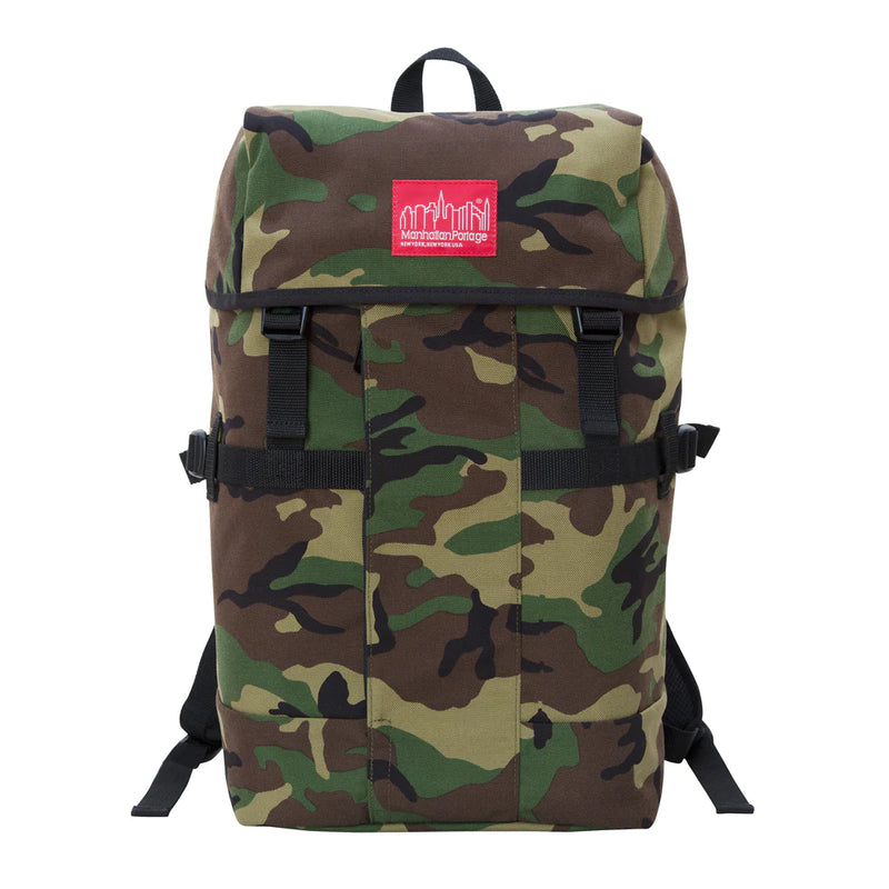 Manhattan Portage Greenbelt Hiking Backpack Camo — front view