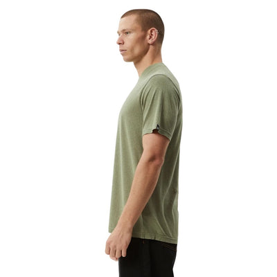 Afends Classic Hemp T-Shirt - Oil Green