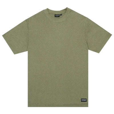 Afends Classic Hemp T-Shirt - Oil Green