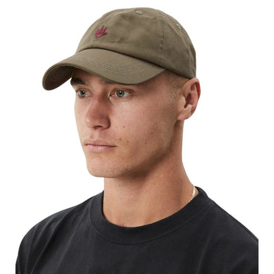 Afends Core Six Panel Cap - Fossil