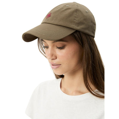 Afends Core Six Panel Cap - Fossil