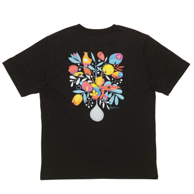 And Feelings Flores T-Shirt - Black