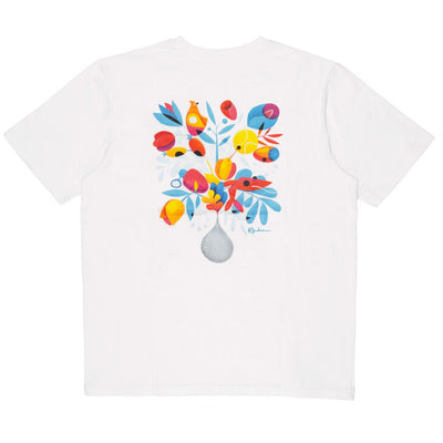 And Feelings Flores T-Shirt - White