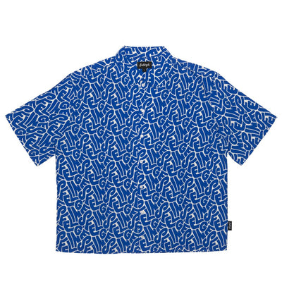 And Feelings Hubba Short Sleeve Shirt - Electric Blue