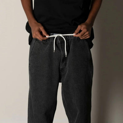 And Feelings Maker Washed Denim Pants - Black Wash