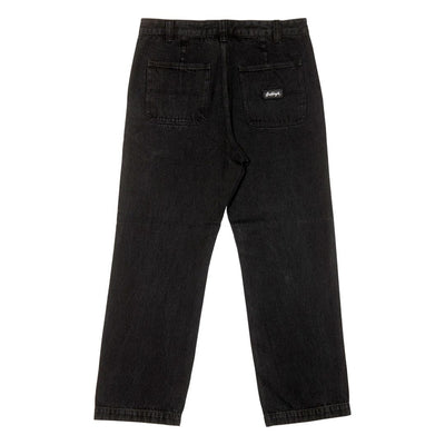 And Feelings Maker Washed Denim Pants - Black Wash