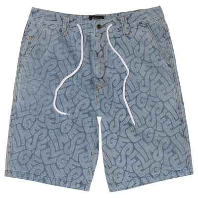 And Feelings Maker Shorts - Blue AOP