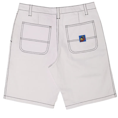 And Feelings Maker Denim Shorts - White