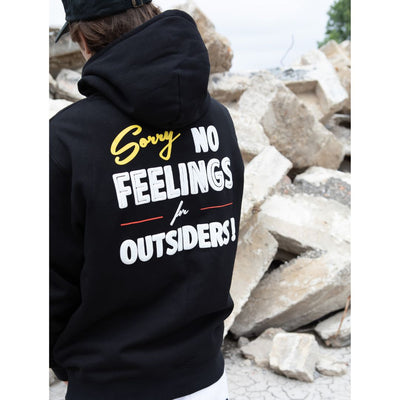 And Feelings No Feelings Hoodie - Black