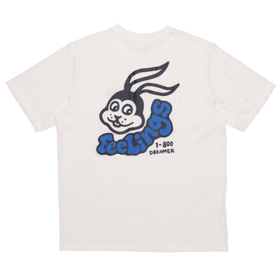 And Feelings Rabbit T-Shirt - White
