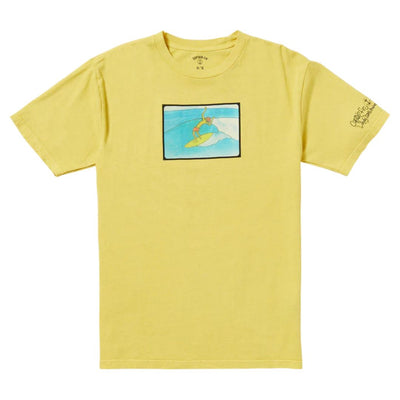 Captain Fin Co. ADS Whoooo T-Shirt - Mineral Yellow