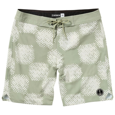 Captain Fin Co.Captains Print Pack 19" Boardshorts - Light Army