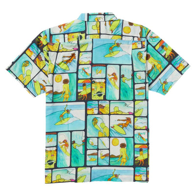 Captain Fin Co. ADS Woven Short Sleeve Shirt - Multi