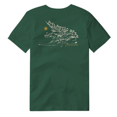 Commune des Vagues Atlantic Jazz Pocket T-Shirt - Hunter Green