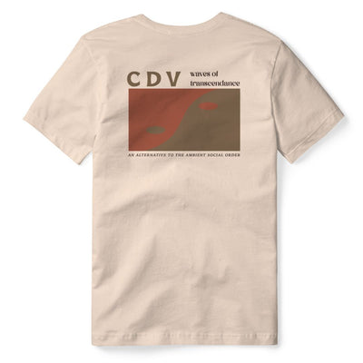 Commune Des Vagues Wave Dance T-Shirt - Oatmeal