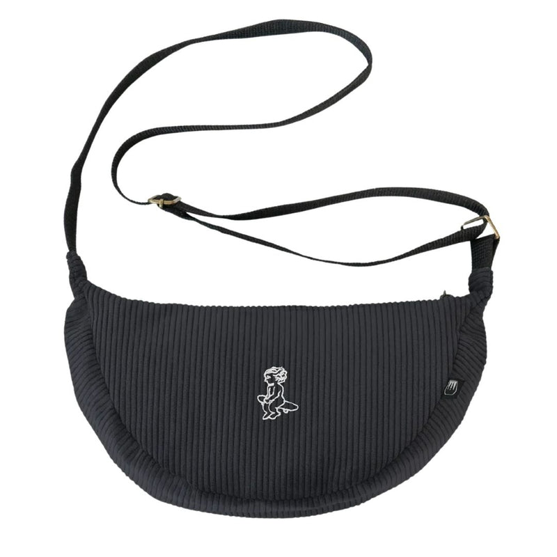 Fiuza Ikon Cord Shoulder Bag - Black