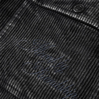 Ementa Looks Like Sherpa Washed Overshirt - Grey Washed