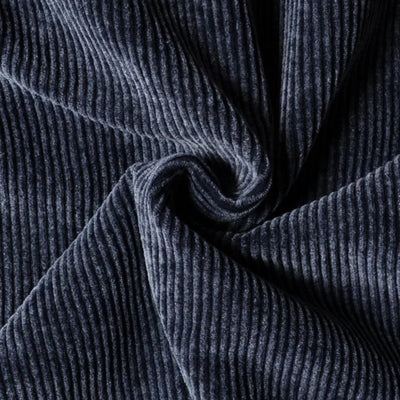 Ementa Looks Like Sherpa Washed Overshirt - Navy Washed