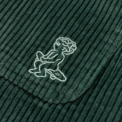 Ementa Magoado Cord Shorts - Green