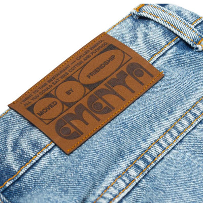 Ementa Magoado Denim Pants - Blue Washed