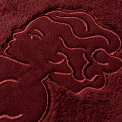 Ementa Oreo College Polar Jacket - Burgundy