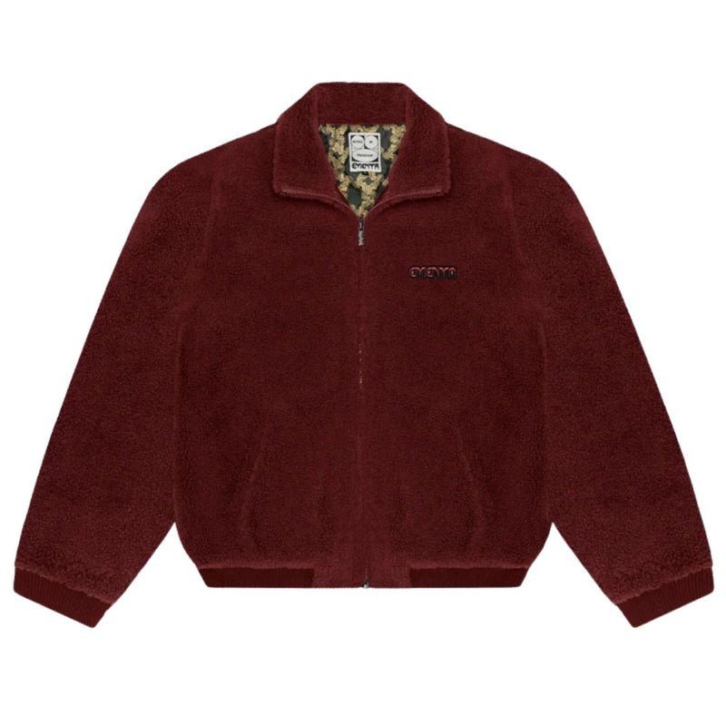 Oreo College Polar Jacket - Burgundy