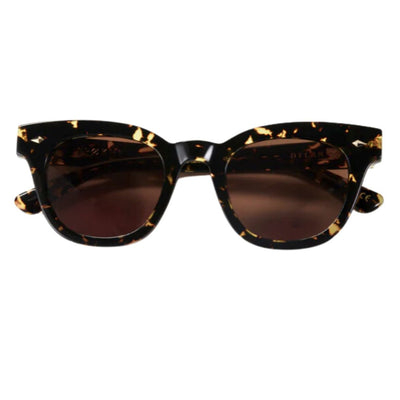 Epøkhe Dylan Sunglasses - Crystal Dark Tortoise Polished / Bronze