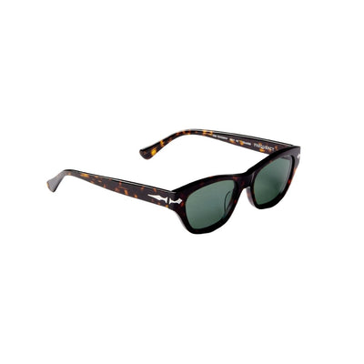 Epøkhe Frequency Sunglasses - Tortoise Polished Green Polarised