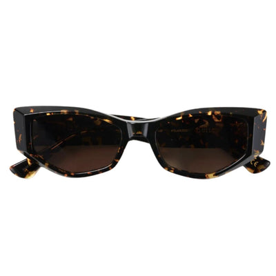 Epøkhe Guilty Sunglasses - Crystal Dark Tortoise Polished / Brown Polarized