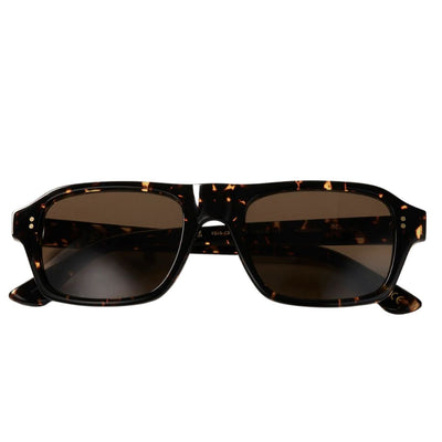 Epøkhe Mono Sunglasses - Crystal Dark Tortoise Polished / Bronze