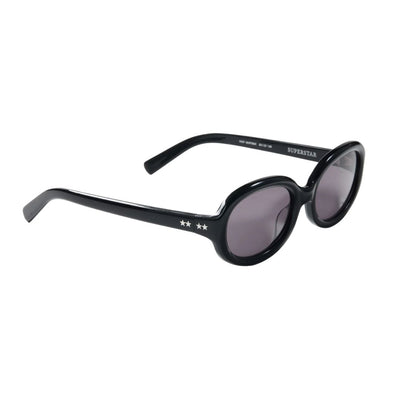 Epøkhe Superstar Sunglasses - Black Polished / Black