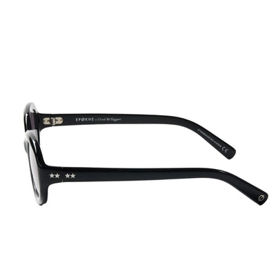 Epøkhe Superstar Sunglasses - Black Polished / Black
