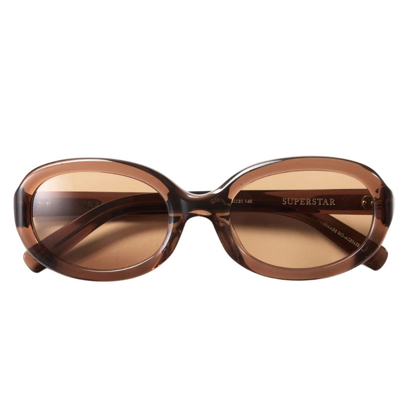 Superstar Sunglasses - Brown Polished / Bronze