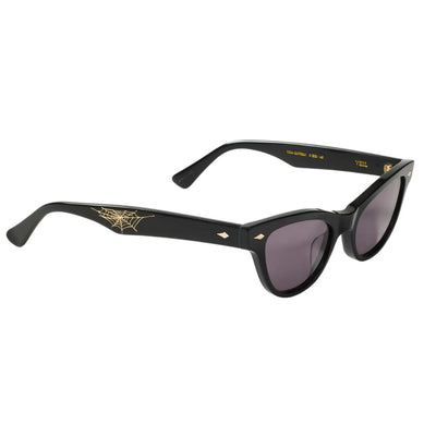Epøkhe Veil Sunglasses - Black Polished / Black