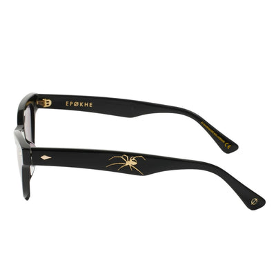 Epøkhe Veil Sunglasses - Black Polished / Black