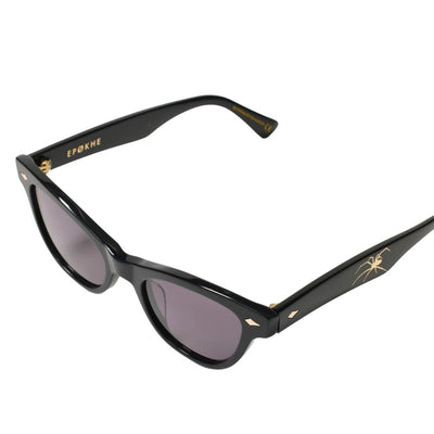 Epøkhe Veil Sunglasses - Black Polished / Black