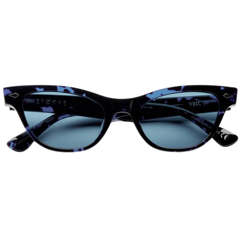 Veil Sunglasses - Blue Tortoise Polished / Blue