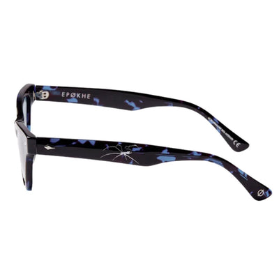 Epøkhe Veil Sunglasses - Blue Tortoise Polished / Blue