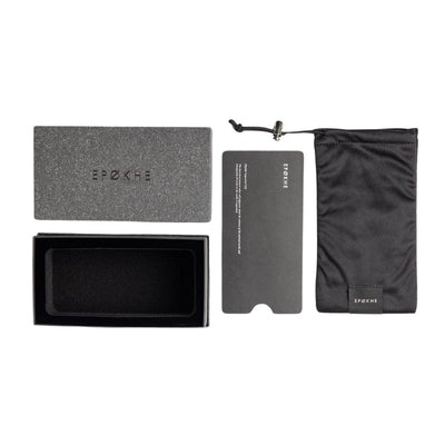 Epøkhe Void Sunglasses - Matte Black / Black Irid Polar