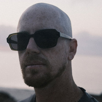 Epøkhe Wilson Sunglasses - Army Green Polished / Green