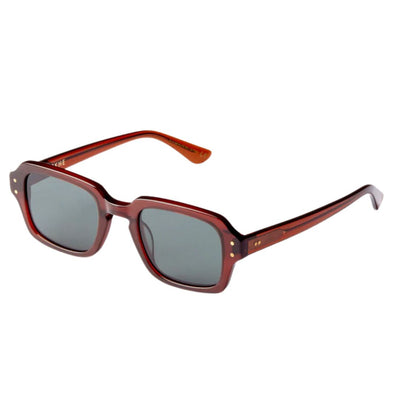 Epøkhe Wilson Sunglasses - Maple Polished / Green