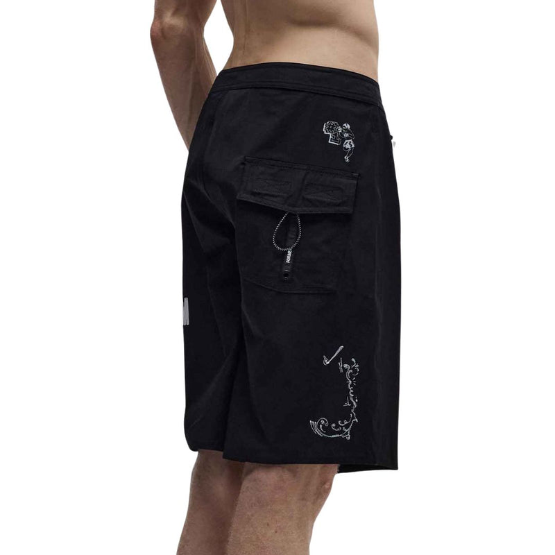 Former Mash 20" Boardshort - Black - detail