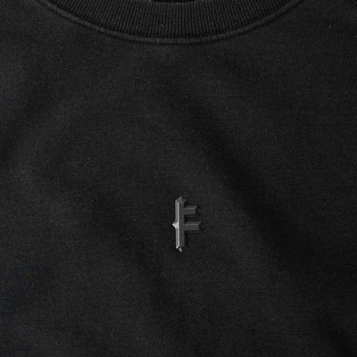 Former Metal F Crew Neck - Black