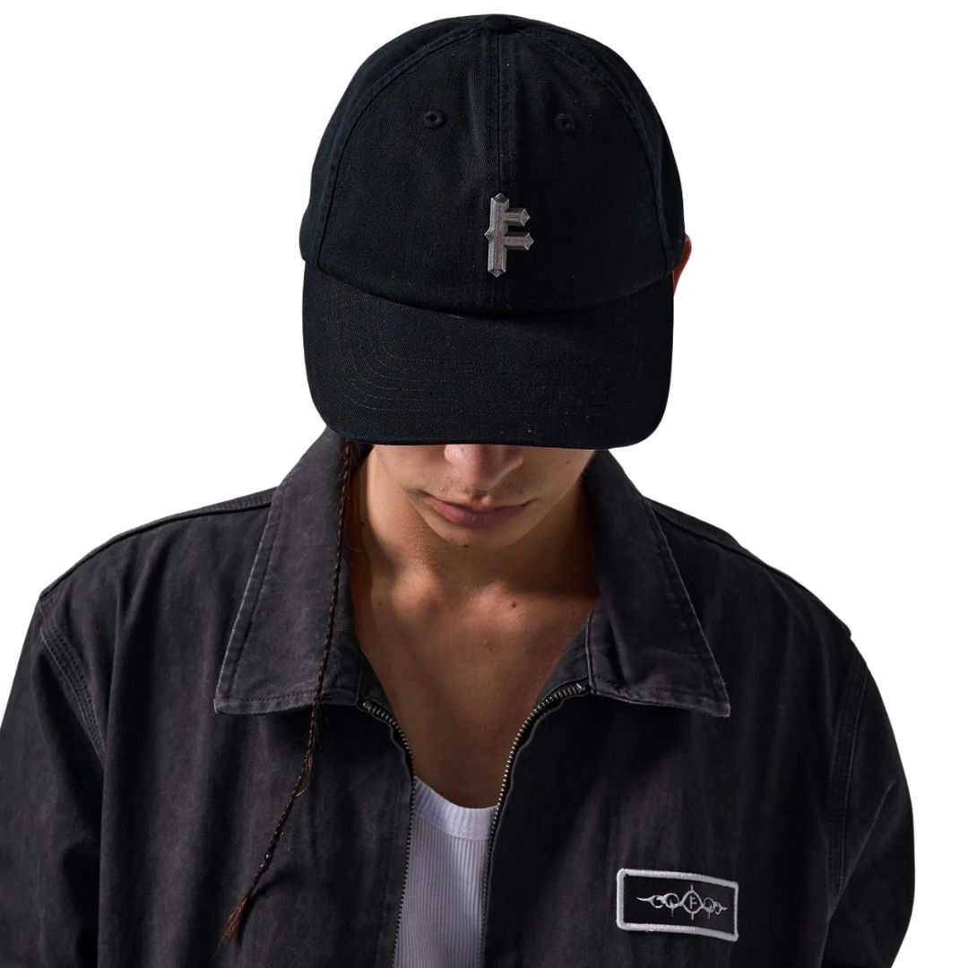 Former Metal F Cap - Black