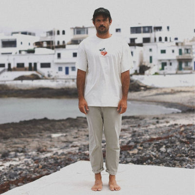 Latitud Fuego Cherries T-Shirt - Ecru