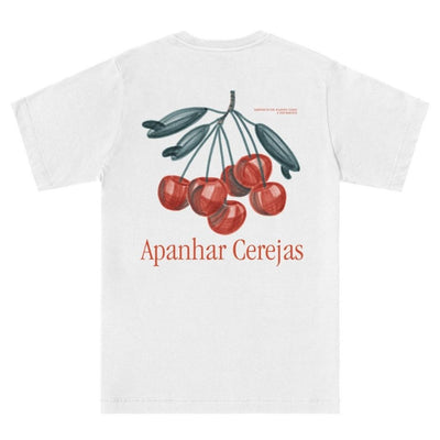 Latitud Fuego Cherries T-Shirt - Ecru