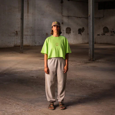 Latitud Fuego Wms Community Cropped T-Shirt - Apple