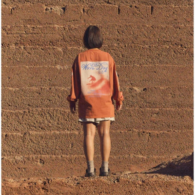 Latitud Fuego Forces of Nature Long Sleeve T-Shirt - Roasted Orange