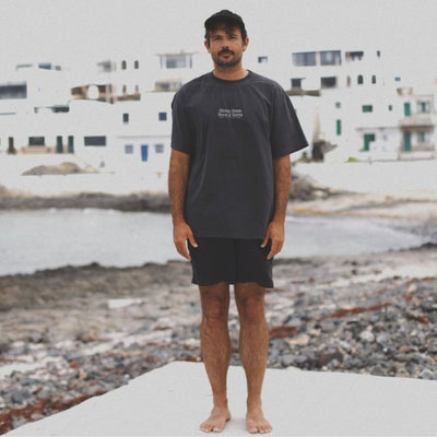 Latitud Fuego Home Of Storms T-Shirt - Washed Black