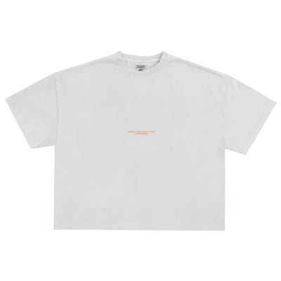 Latitud Fuego Wms Les Longboards Cropped T-Shirt - Bone